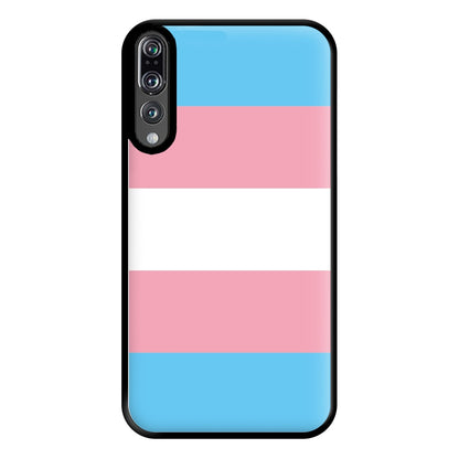 Trans Flag - Pride Phone Case for Huawei P20 Pro