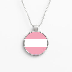 Trans Flag - Pride Necklace