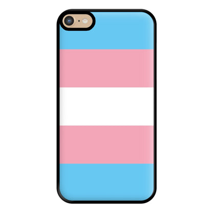 Trans Flag - Pride Phone Case for iPhone 6 Plus / 7 Plus / 8 Plus