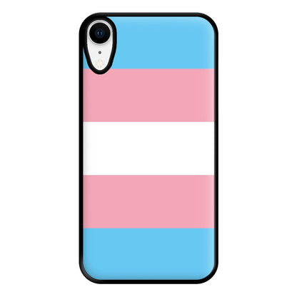 Trans Flag - Pride Phone Case for iPhone XR