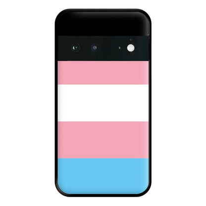 Trans Flag - Pride Phone Case for Google Pixel 6a