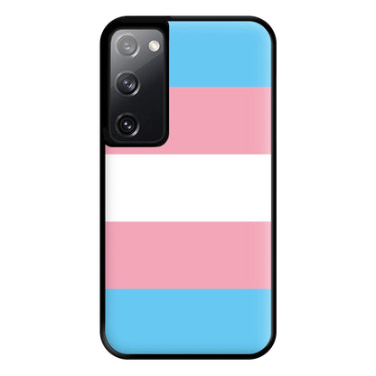 Trans Flag - Pride Phone Case for Galaxy S20