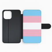 Trans Flag - Pride Flip / Wallet Phone Case 2