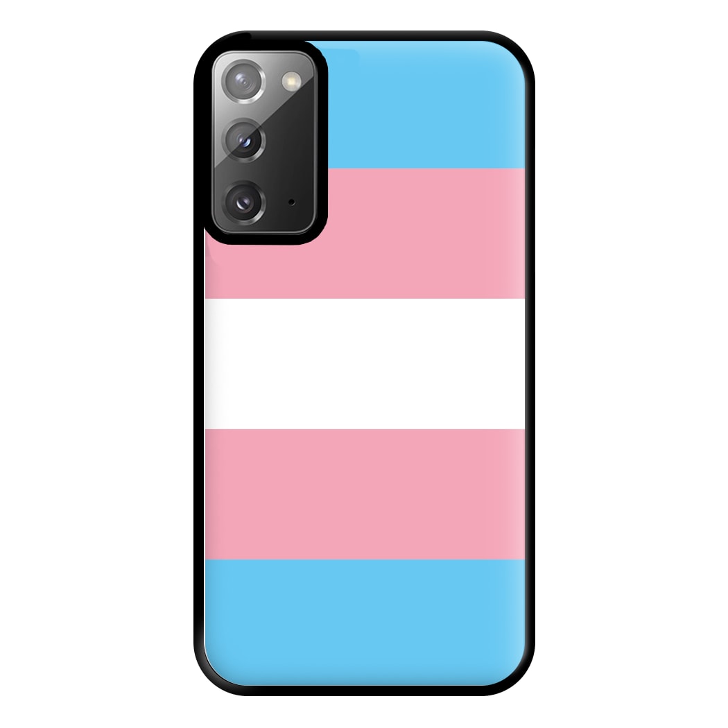 Trans Flag - Pride Phone Case for Galaxy Note 20 Ultra