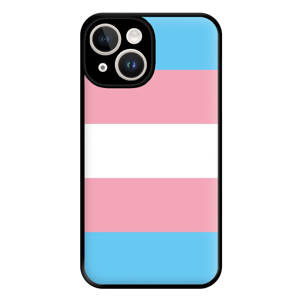 Trans Flag - Pride Phone Case for iPhone 14