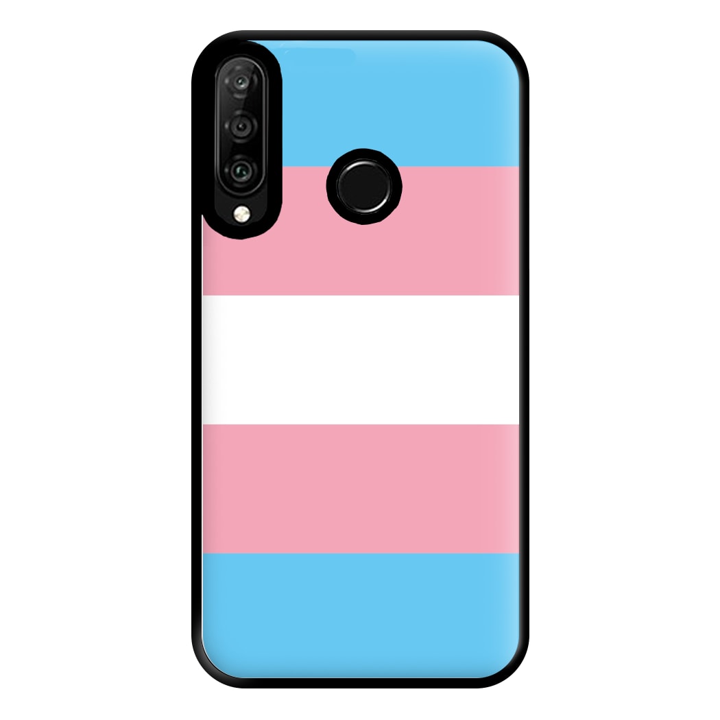 Trans Flag - Pride Phone Case for Huawei P30 Lite