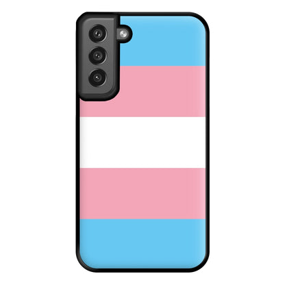 Trans Flag - Pride Phone Case for Galaxy S21FE