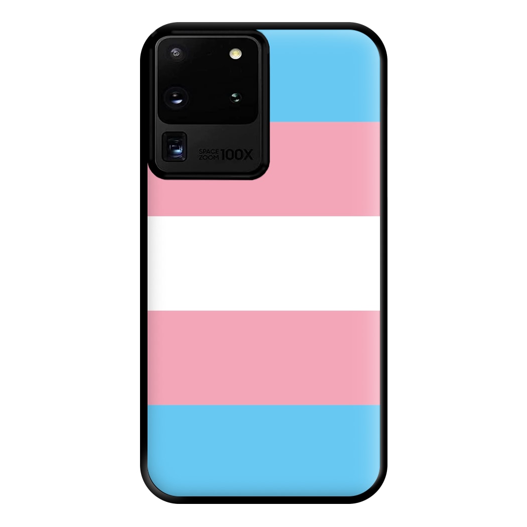 Trans Flag - Pride Phone Case for Galaxy S20 Ultra