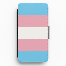 Trans Flag - Pride Flip / Wallet Phone Case