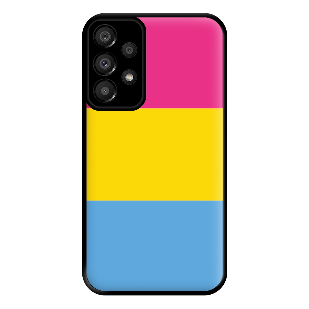 Pansexual Flag - Pride Phone Case for Galaxy A33