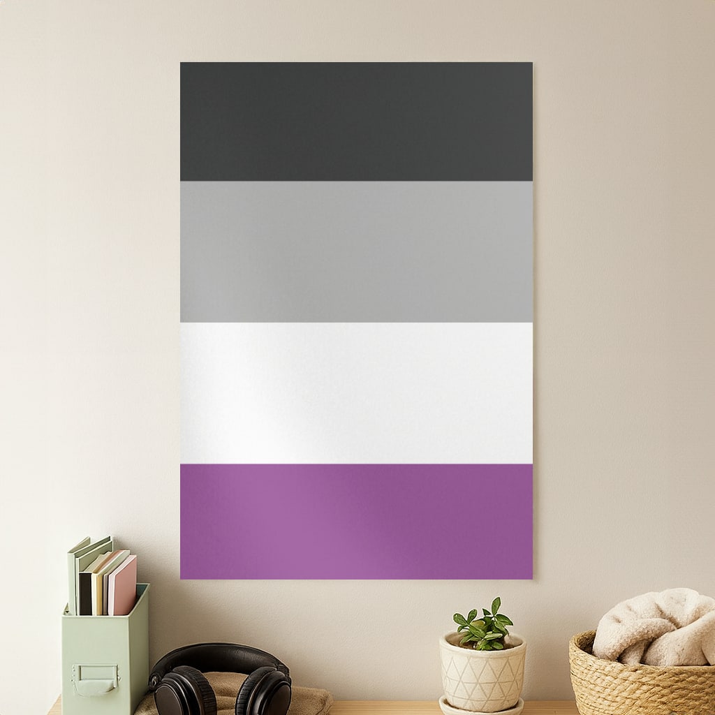 Asexual Flag - Pride Poster