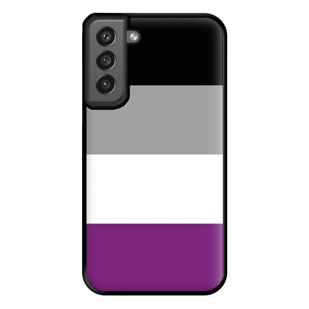 Asexual Flag - Pride Phone Case for Galaxy S21FE