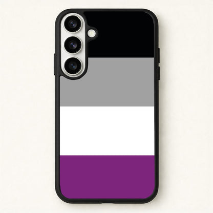 Asexual Flag - Pride Phone Case for Galaxy S26
