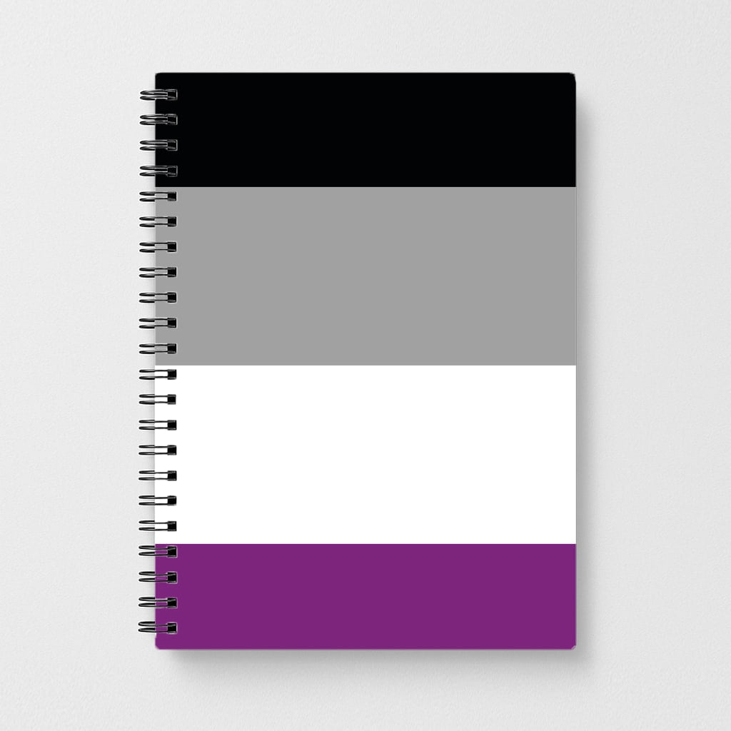 Asexual Flag - Pride Notebook