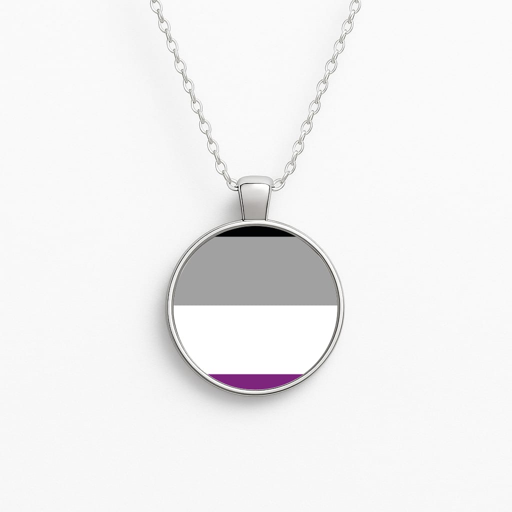 Asexual Flag - Pride Necklace