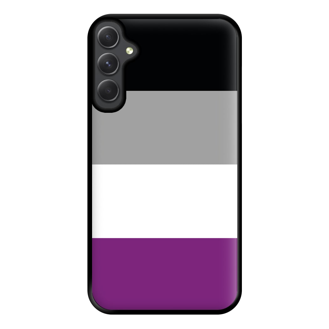 Asexual Flag - Pride Phone Case for Galaxy A54