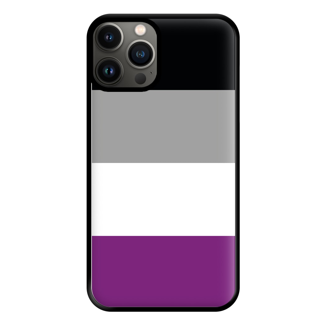 Asexual Flag - Pride Phone Case for iPhone 11 Pro Max