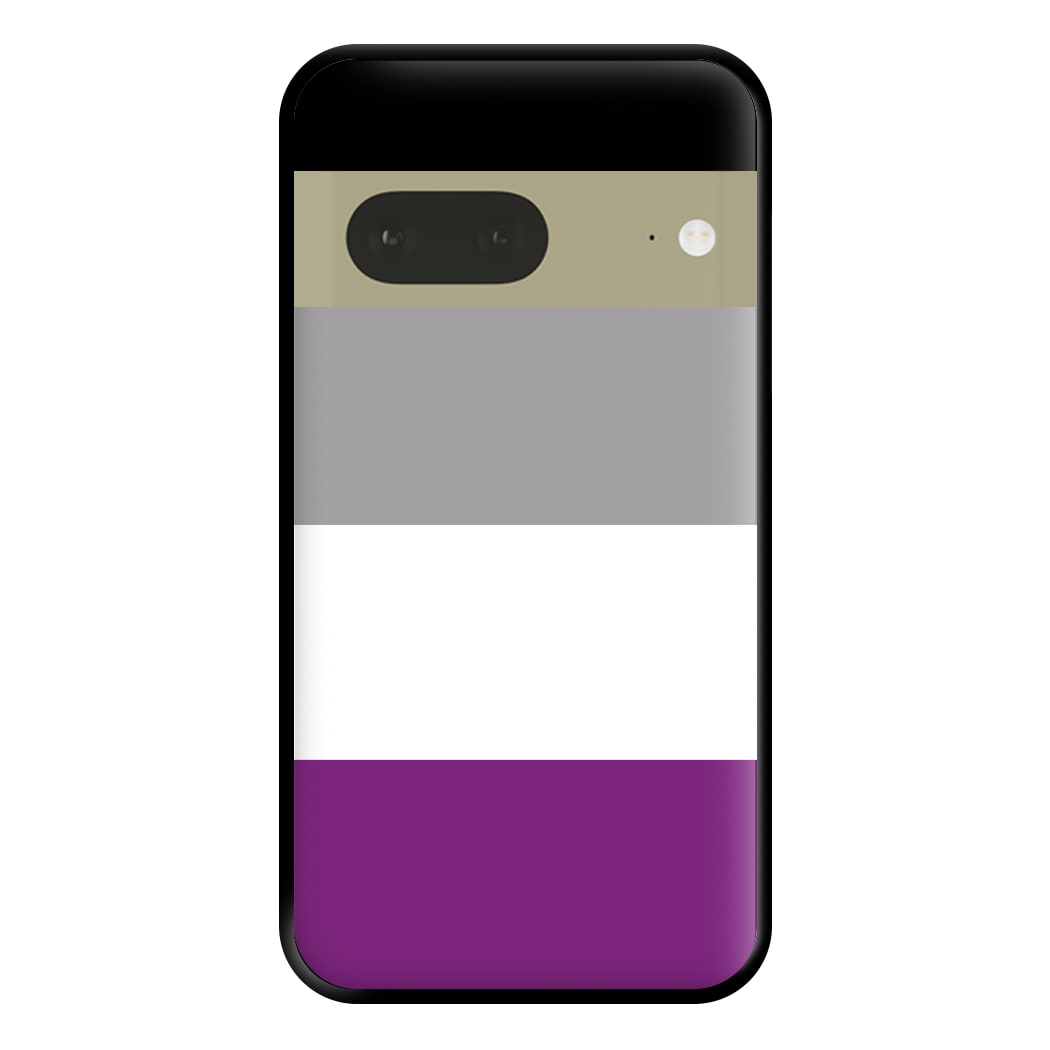 Asexual Flag - Pride Phone Case for Google Pixel 7a