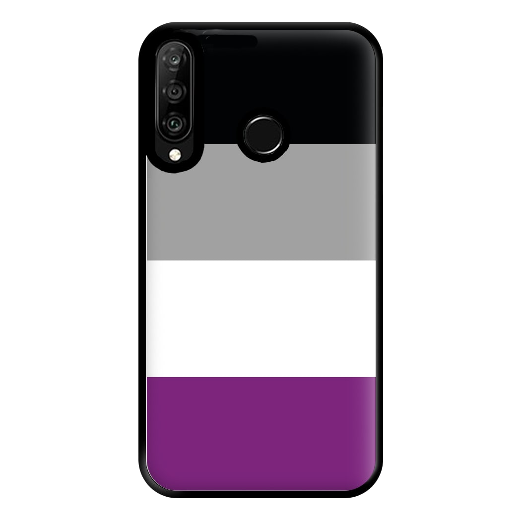 Asexual Flag - Pride Phone Case for Huawei P30 Lite