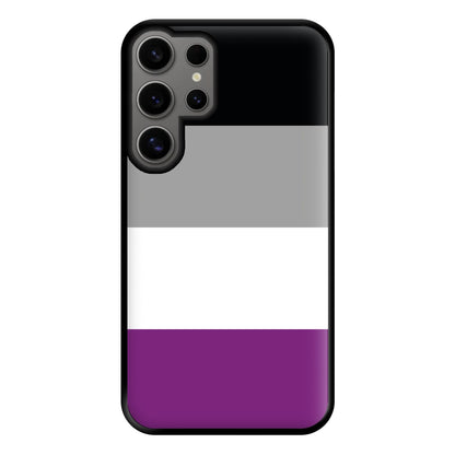 Asexual Flag - Pride Phone Case for Galaxy S24 Ultra