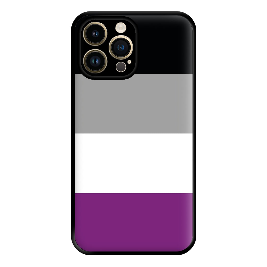 Asexual Flag - Pride Phone Case for iPhone 14 Pro Max