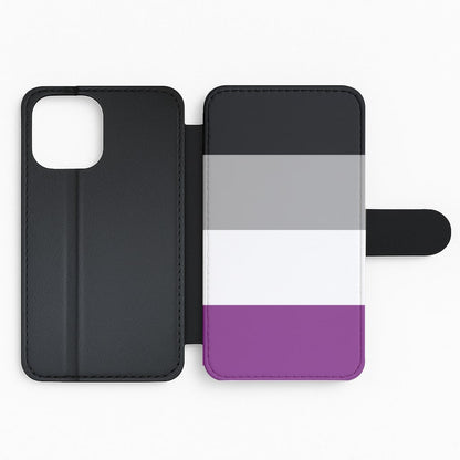 Asexual Flag - Pride Flip Phone Case