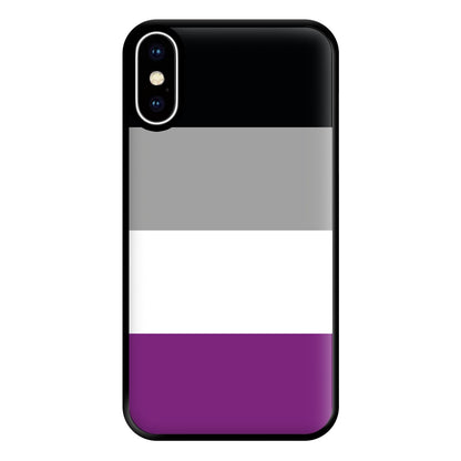 Asexual Flag - Pride Phone Case for iPhone XS Max