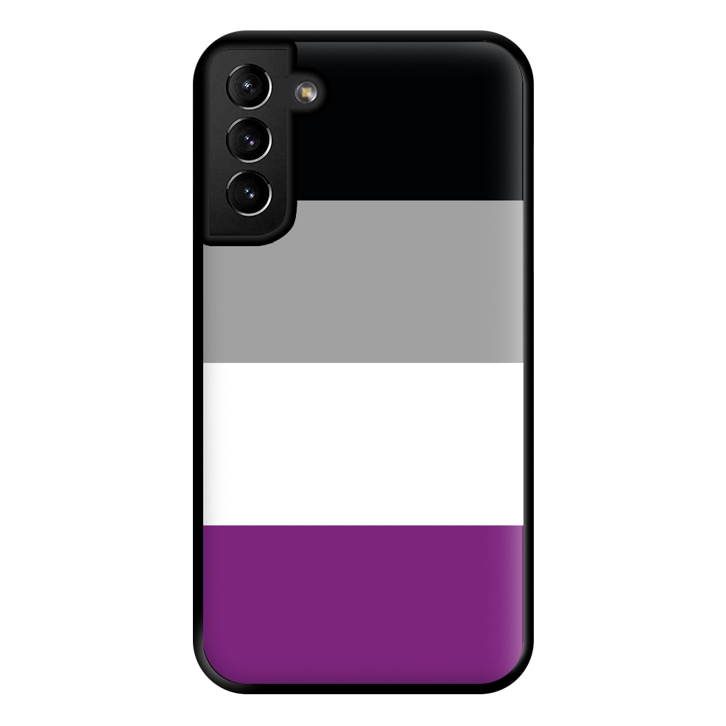 Asexual Flag - Pride Phone Case for Galaxy S21 Plus