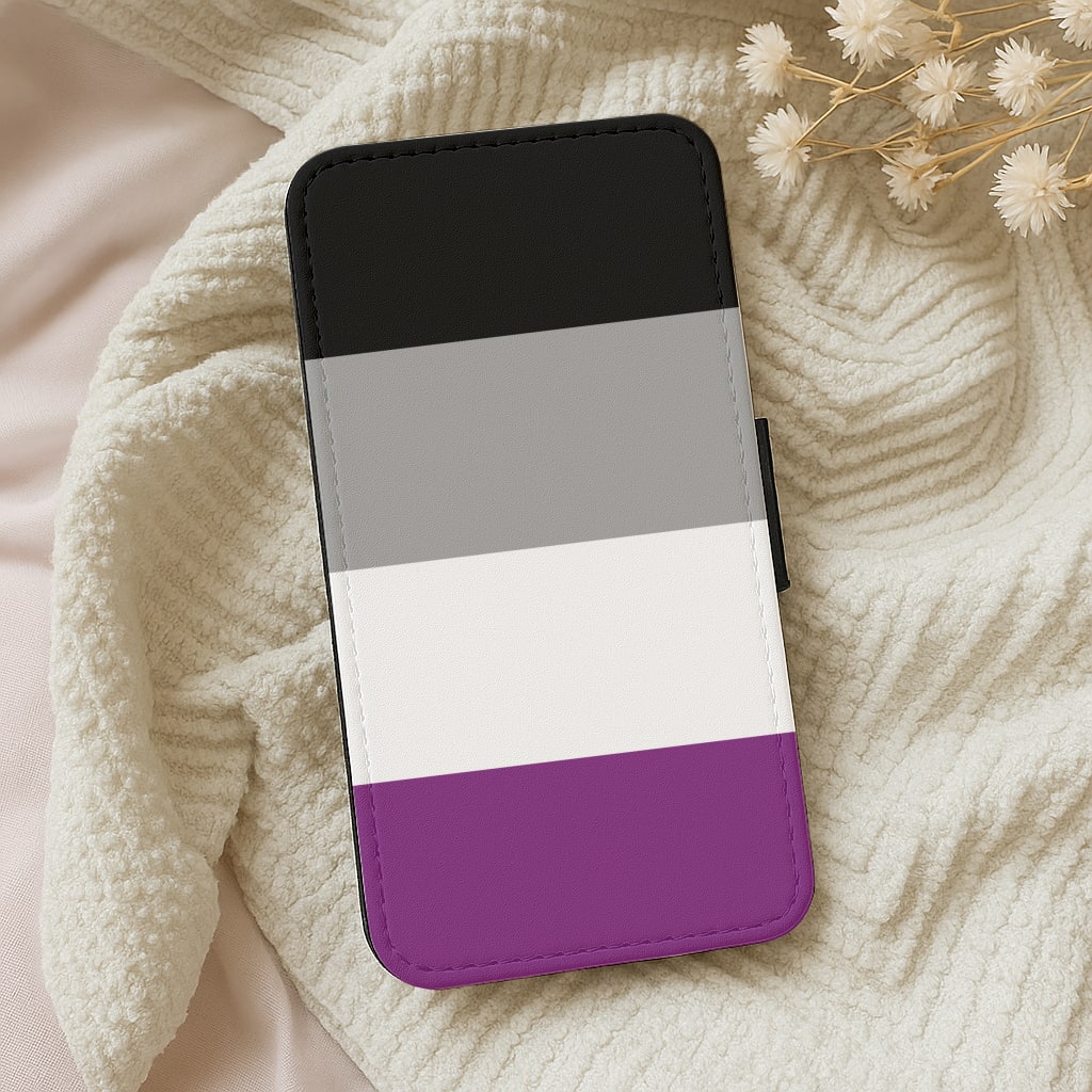 Asexual Flag - Pride Wallet Phone Case