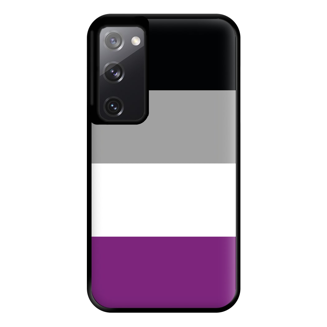 Asexual Flag - Pride Phone Case for Galaxy S20FE