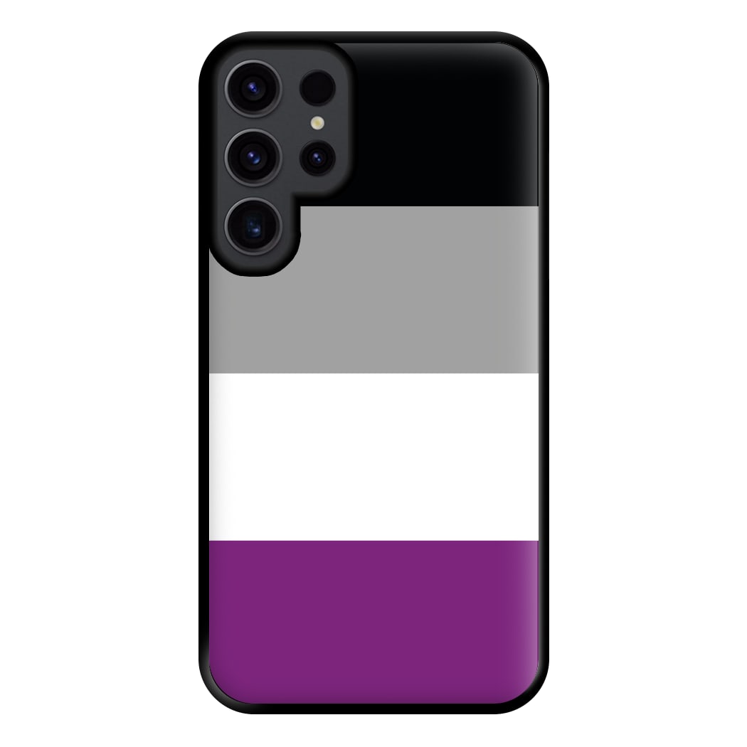 Asexual Flag - Pride Phone Case for Galaxy S23 Ultra