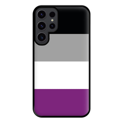 Asexual Flag - Pride Phone Case for Galaxy S23 Ultra