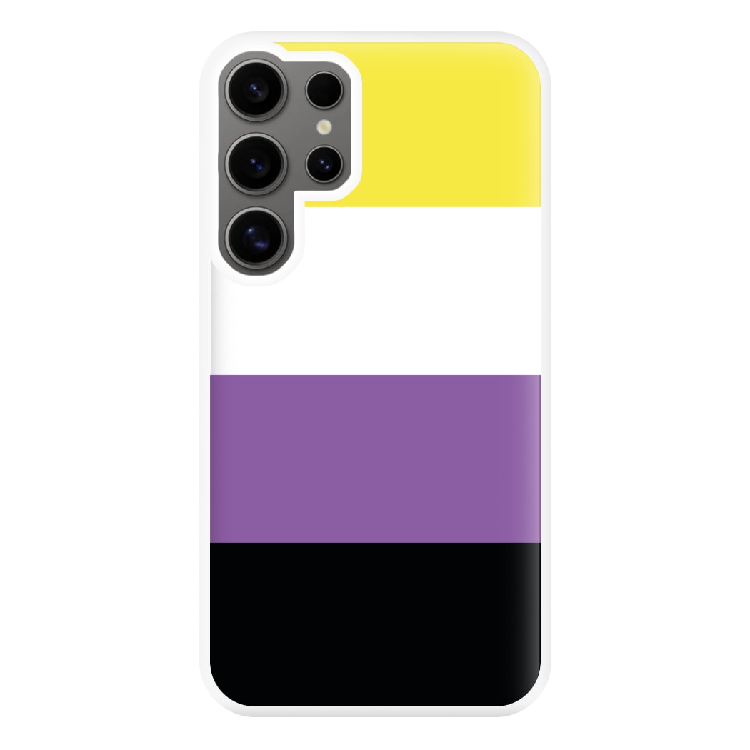 Non-Binary Flag - Pride Phone Case for Galaxy S24 Ultra