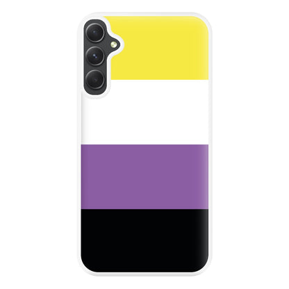 Non-Binary Flag - Pride Phone Case for Galaxy A14