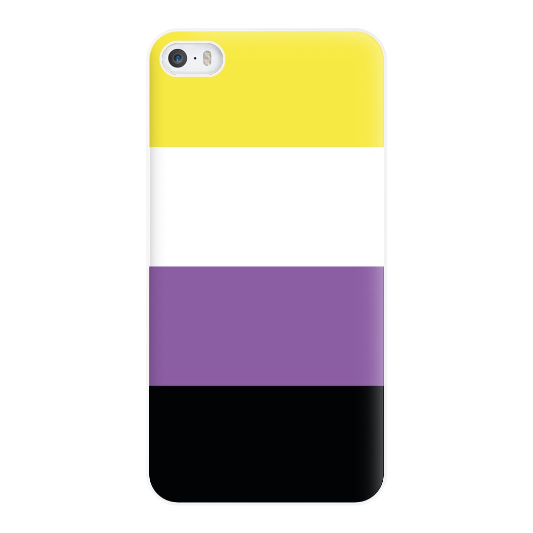 Non-Binary Flag - Pride Phone Case for iPhone 5 / 5s / SE 2016