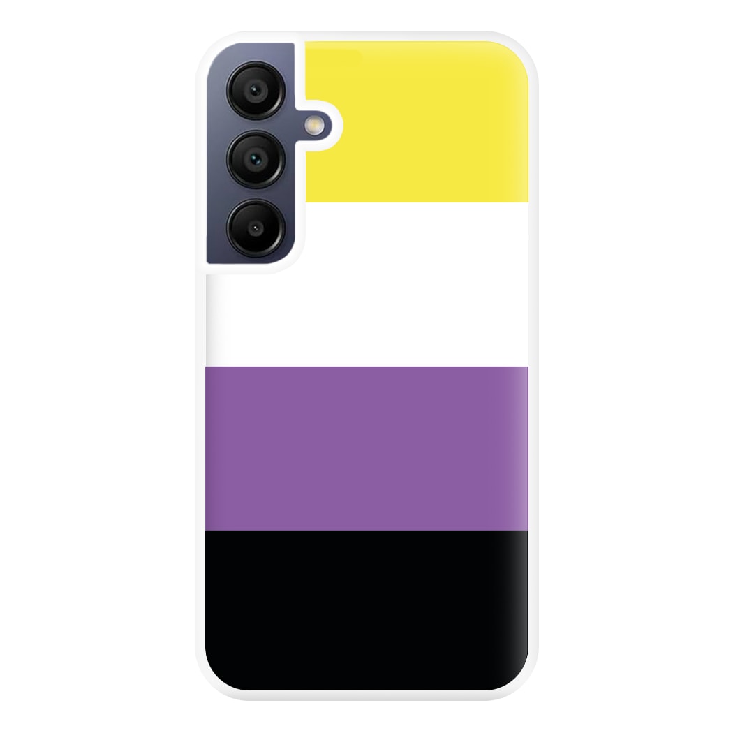 Non-Binary Flag - Pride Phone Case for Galaxy A16