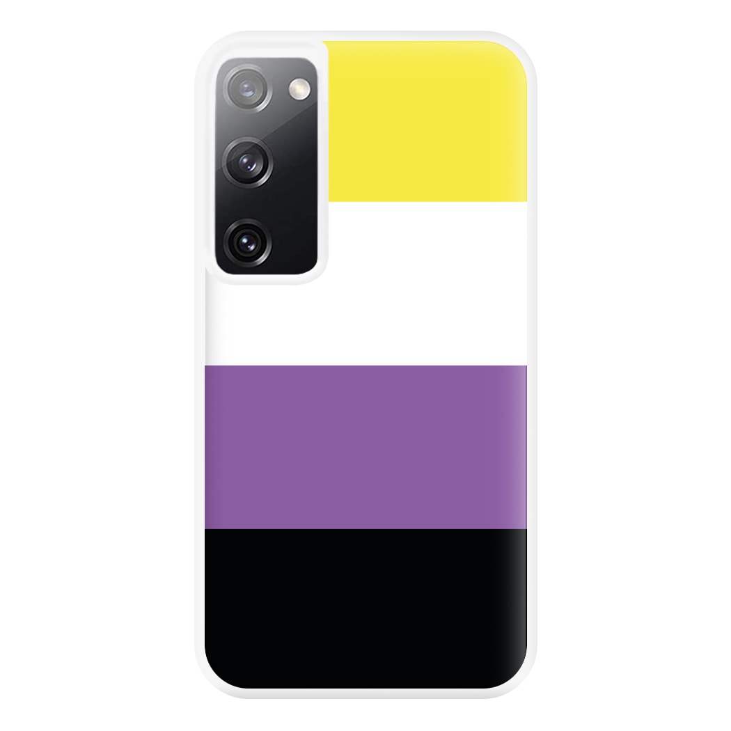 Non-Binary Flag - Pride Phone Case for Galaxy S20