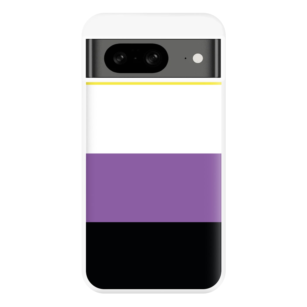 Non-Binary Flag - Pride Phone Case for Google Pixel 8