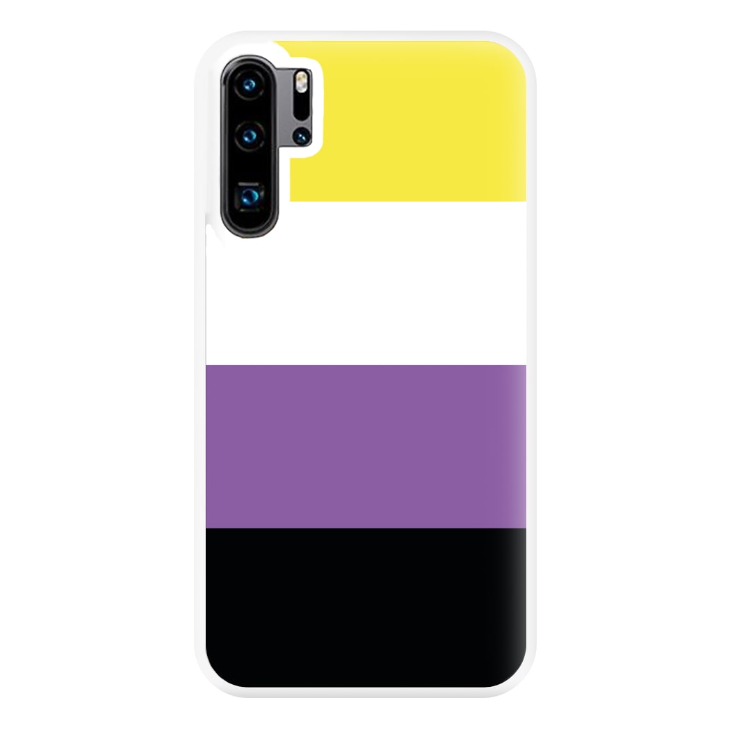 Non-Binary Flag - Pride Phone Case for Huawei P30 Pro