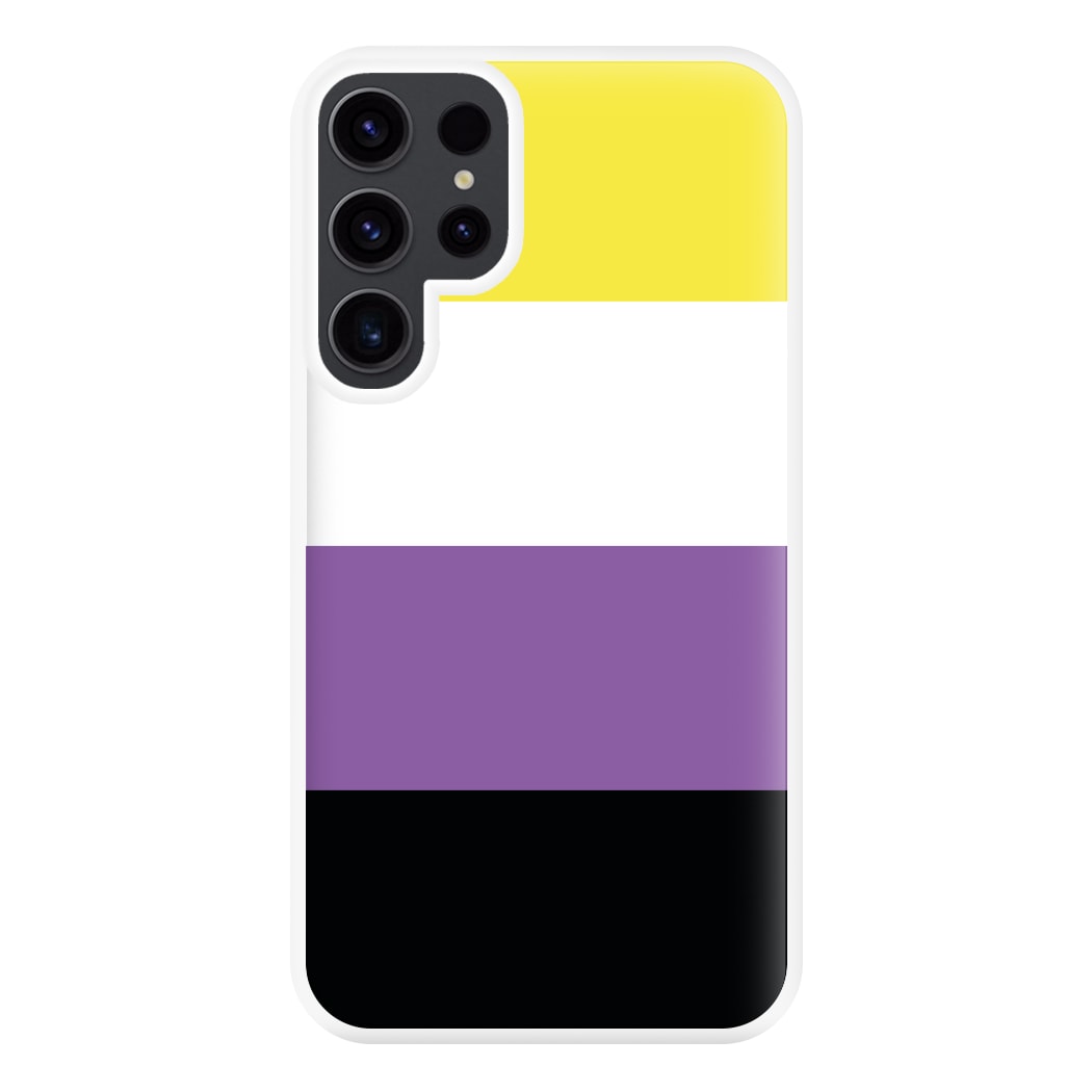 Non-Binary Flag - Pride Phone Case for Galaxy S23 Ultra