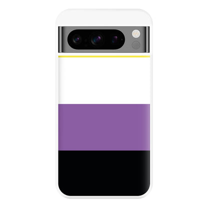 Non-Binary Flag - Pride Phone Case for Google Pixel 8 Pro