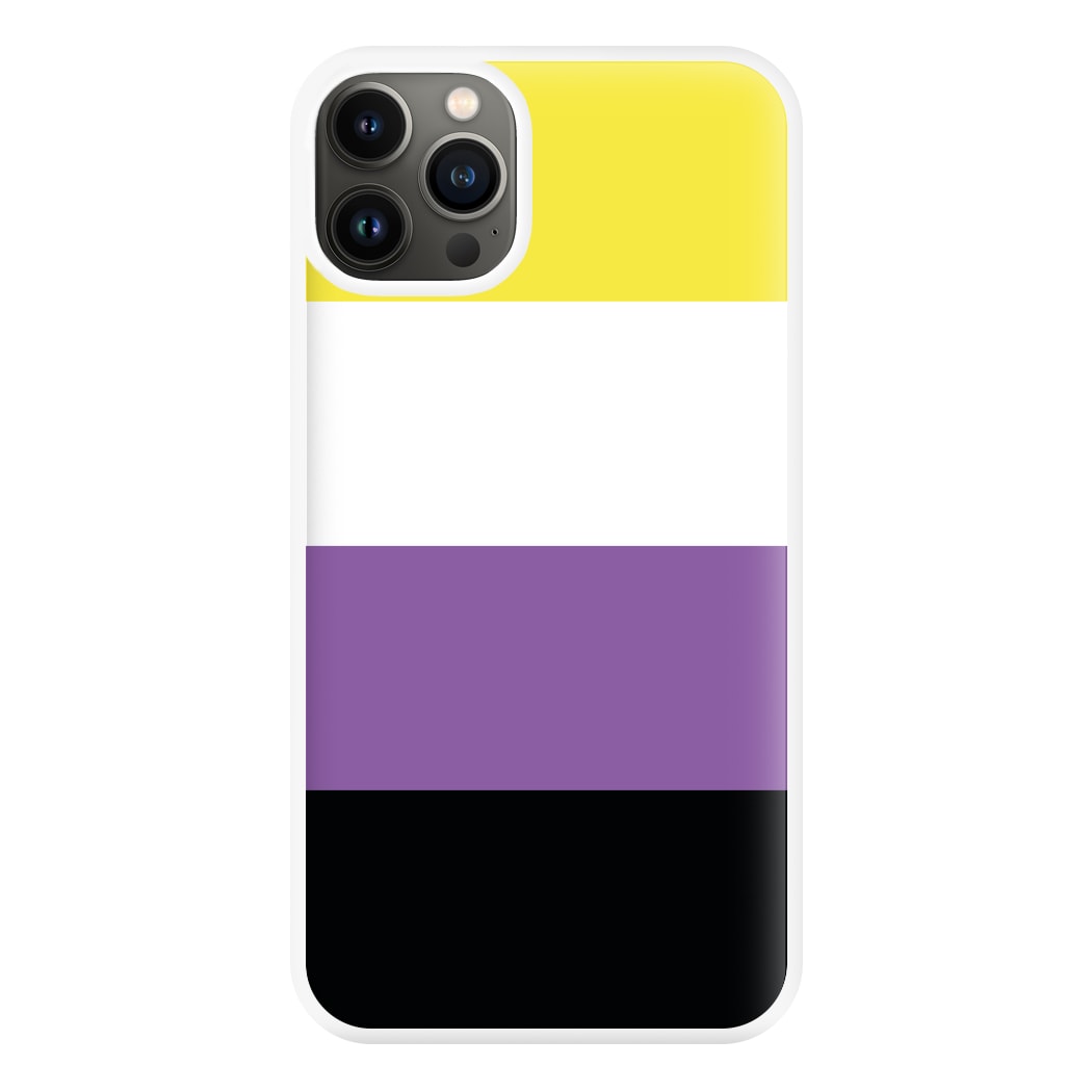 Non-Binary Flag - Pride Phone Case for iPhone 13