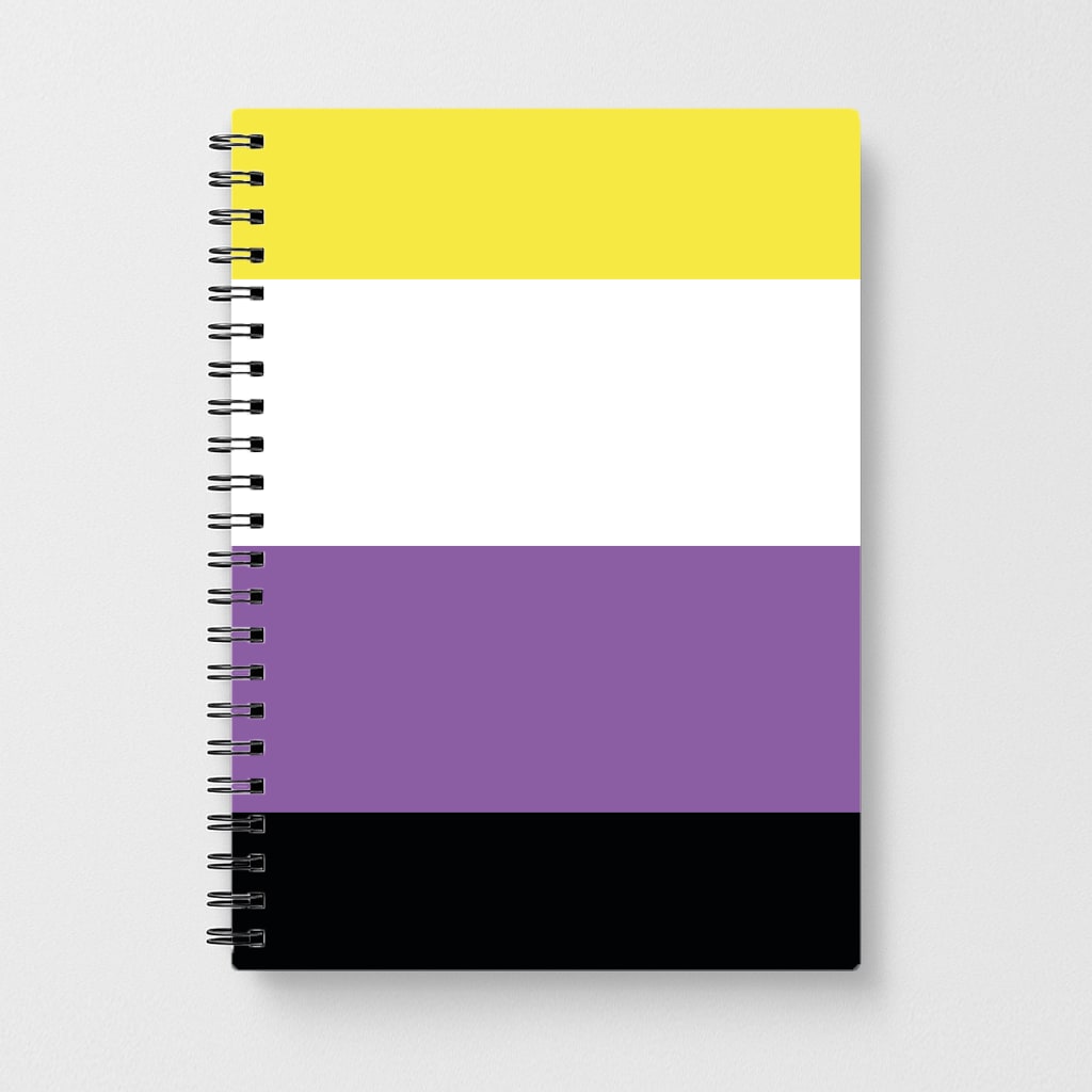 Non-Binary Flag - Pride Notebook