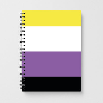 Non-Binary Flag - Pride Notebook