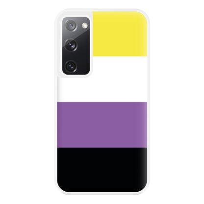 Non-Binary Flag - Pride Phone Case for Galaxy S20FE