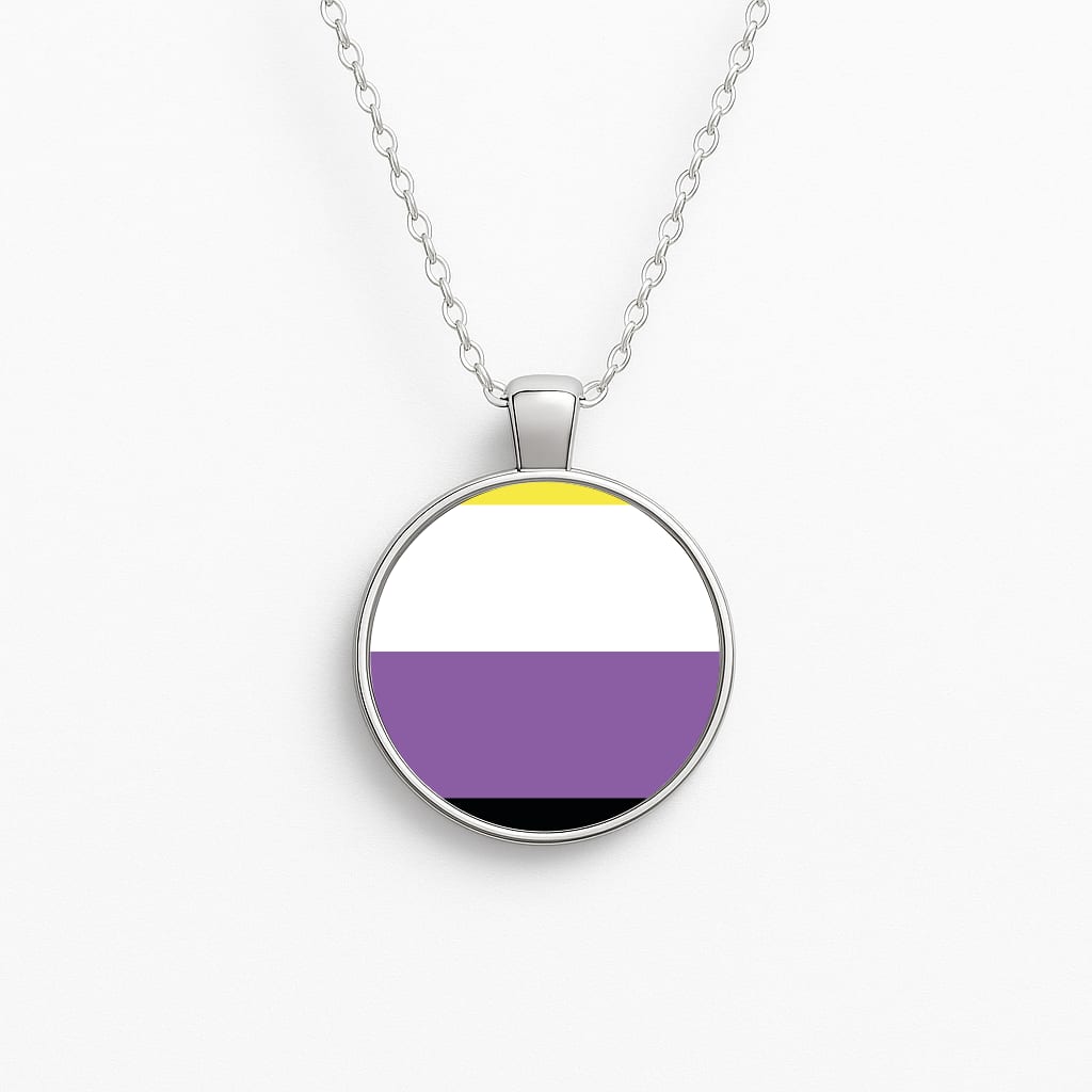 Non-Binary Flag - Pride Necklace