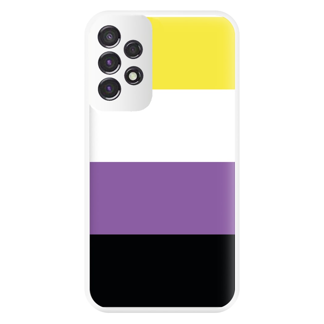 Non-Binary Flag - Pride Phone Case for Galaxy A53