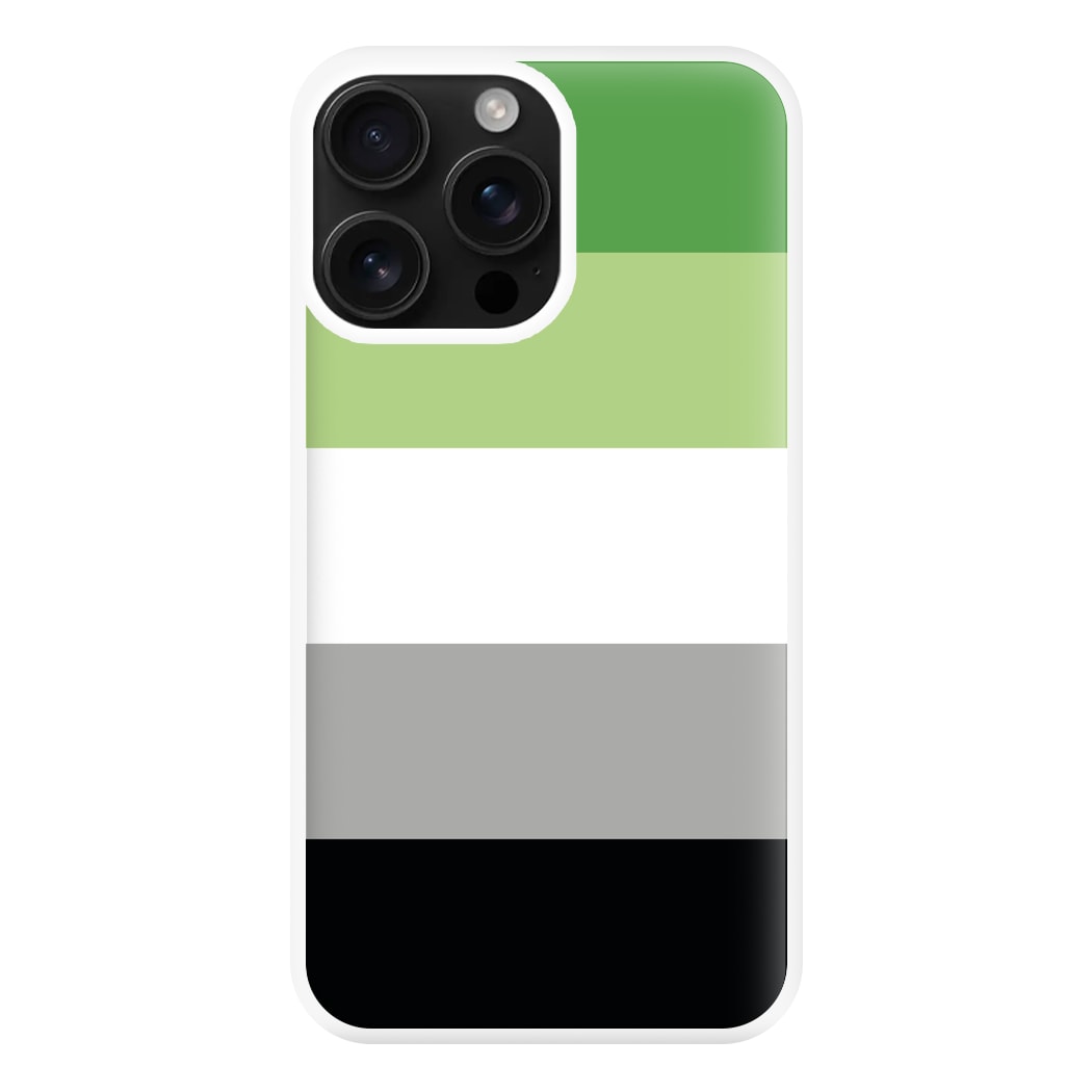 Aromantic Flag - Pride Phone Case