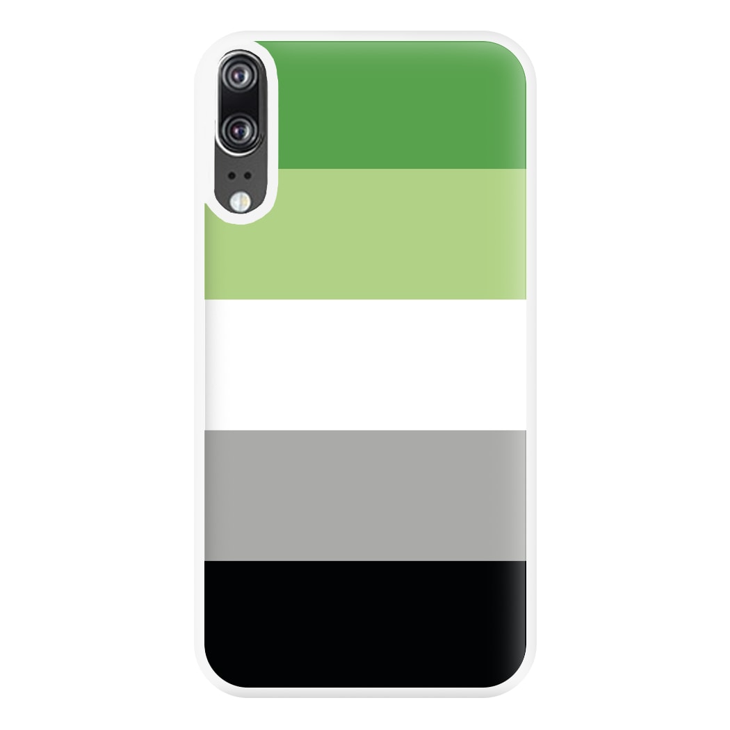 Aromantic Flag - Pride Phone Case for Huawei P20