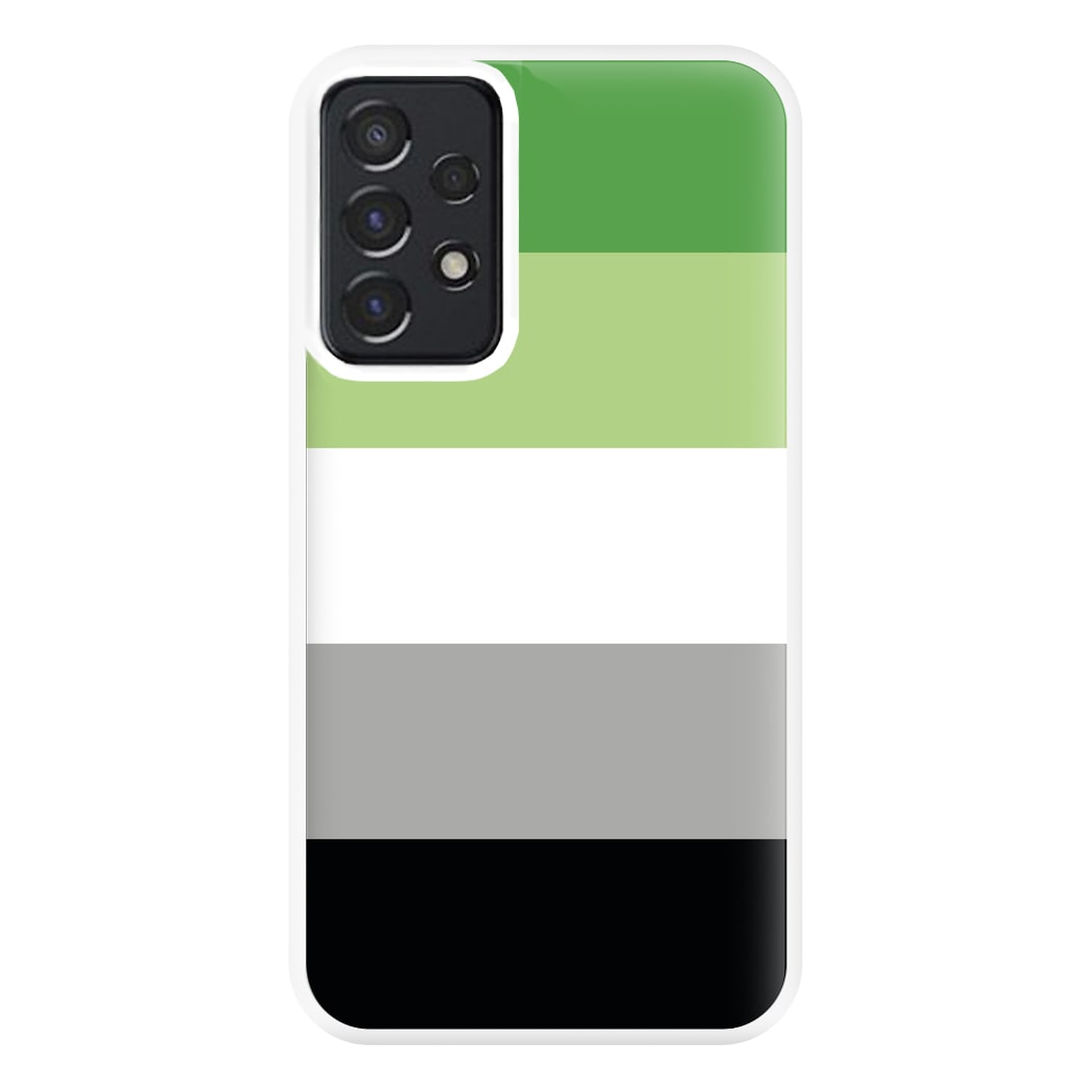 Aromantic Flag - Pride Phone Case for Galaxy A52 / A52s